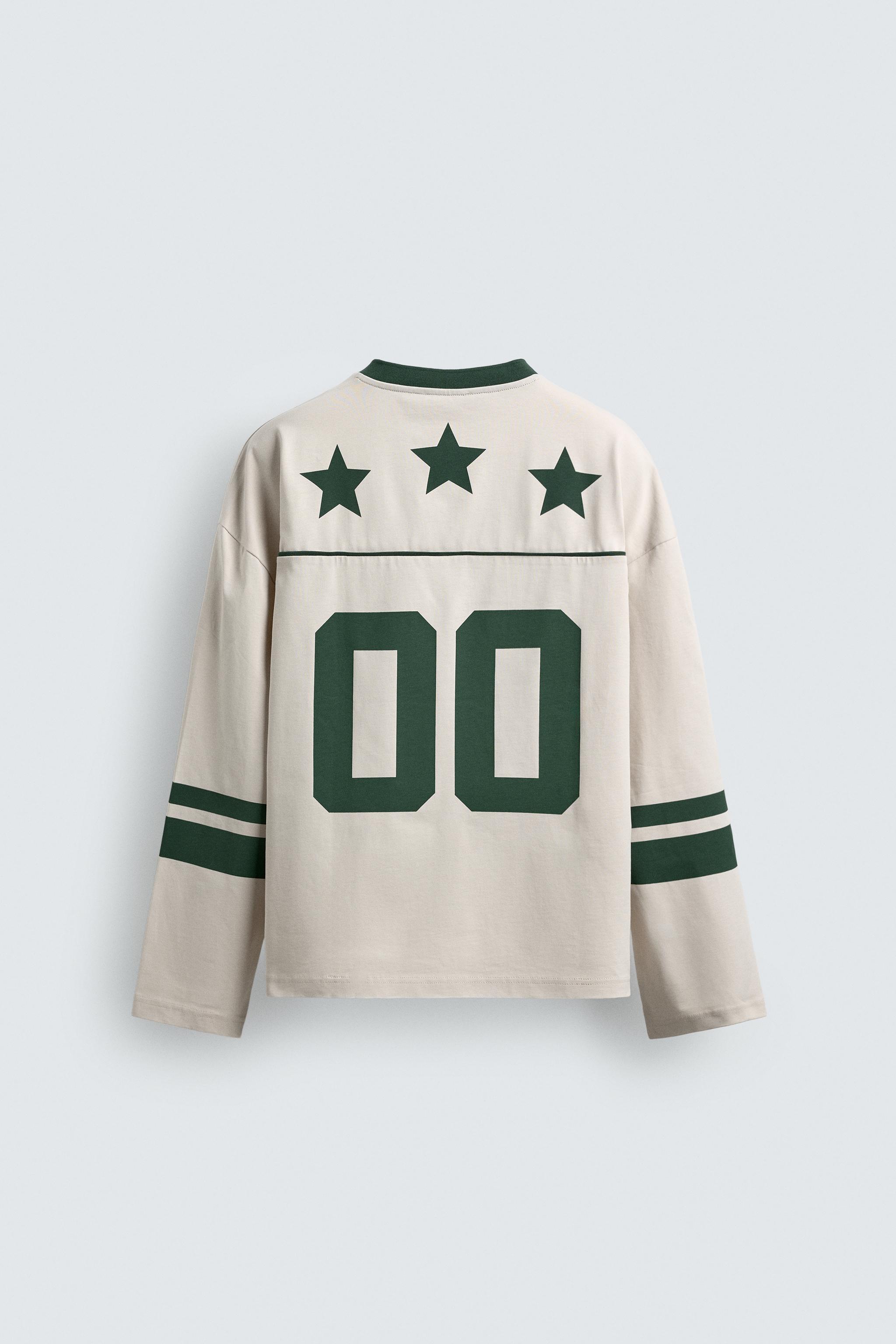 AMERICAN FOOTBALL PRINT T-SHIRT